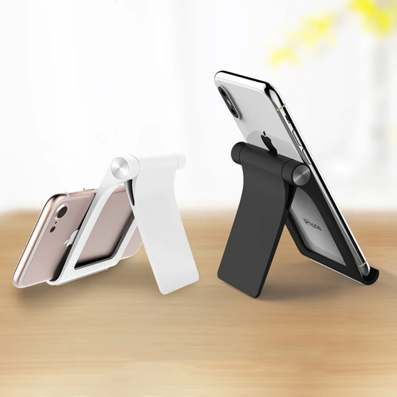 Creative 360° reguliuojamas plokščias stovo laikiklis Sulankstomas nešiojamas telefono kilimėlio laikiklis telefono planšetiniam kompiuteriui (juodas)