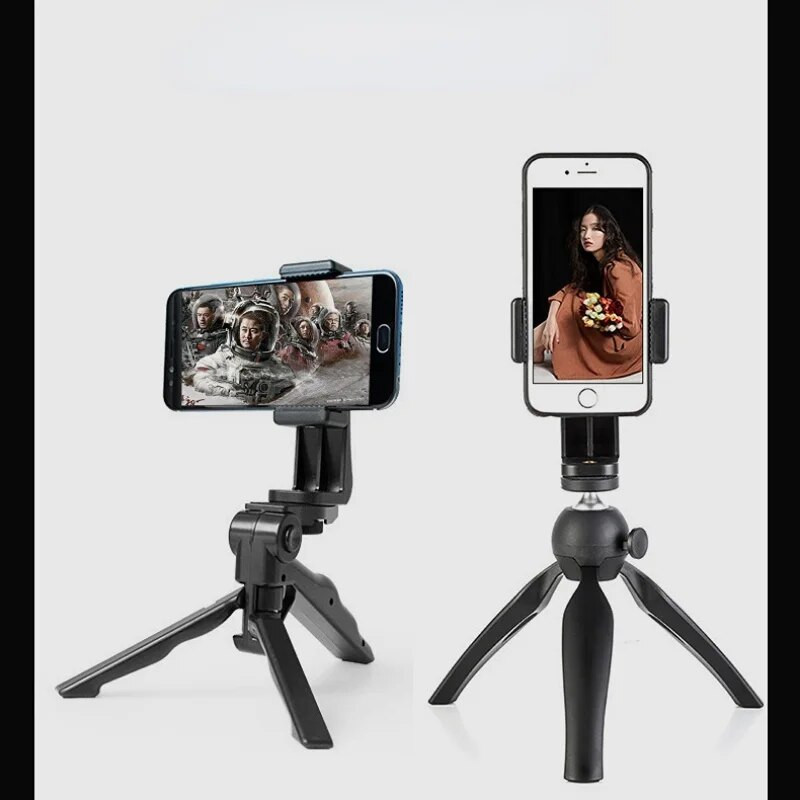 Universalus trikojo tvirtinimo adapteris mobiliojo telefono kirpimo laikiklis, vertikalus 360 laipsnių besisukantis trikojo stovas telefono spaustukas, skirtas iPhone Samsung Xiaomi