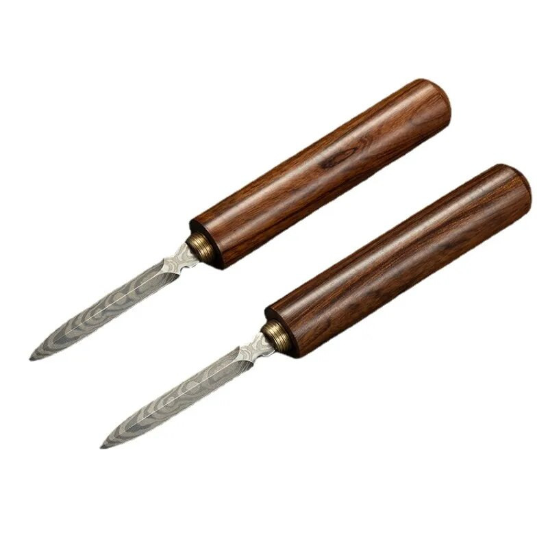 Aukštos kokybės Pu `er arbatos peilis naujas Damasko rankų darbo nerūdijančio plieno arbatos adatų arbatos rinkinio priedai