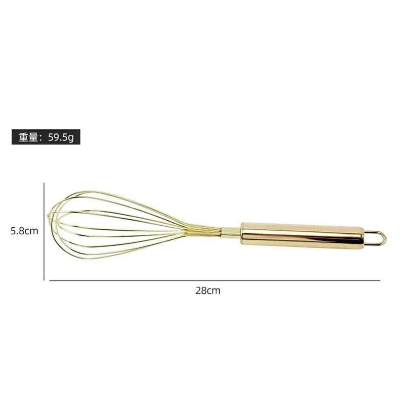 Batător de ouă din oțel inoxidabil Bată de mână Instrument de amestecare de ouă Ustensil de bucătărie Instrument de coacere pentru prăjituri