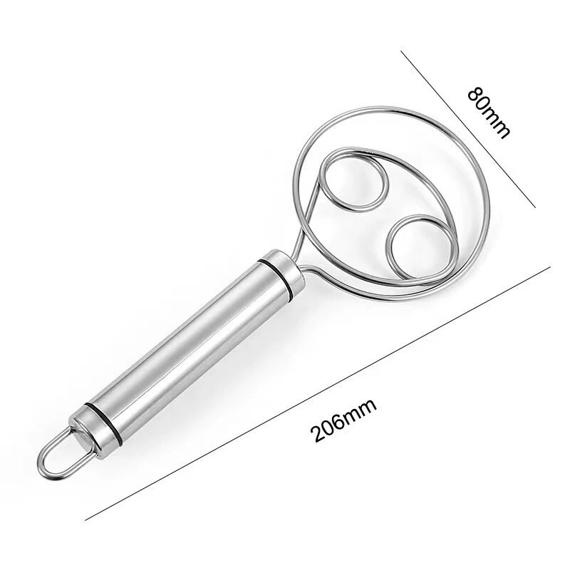 Nerūdijančio plieno maišytuvas Rankinis miltų daugiafunkcis maišytuvas Buitiniai kiaušinių plakikliai virtuvės reikmenys Virimo plaktuvas