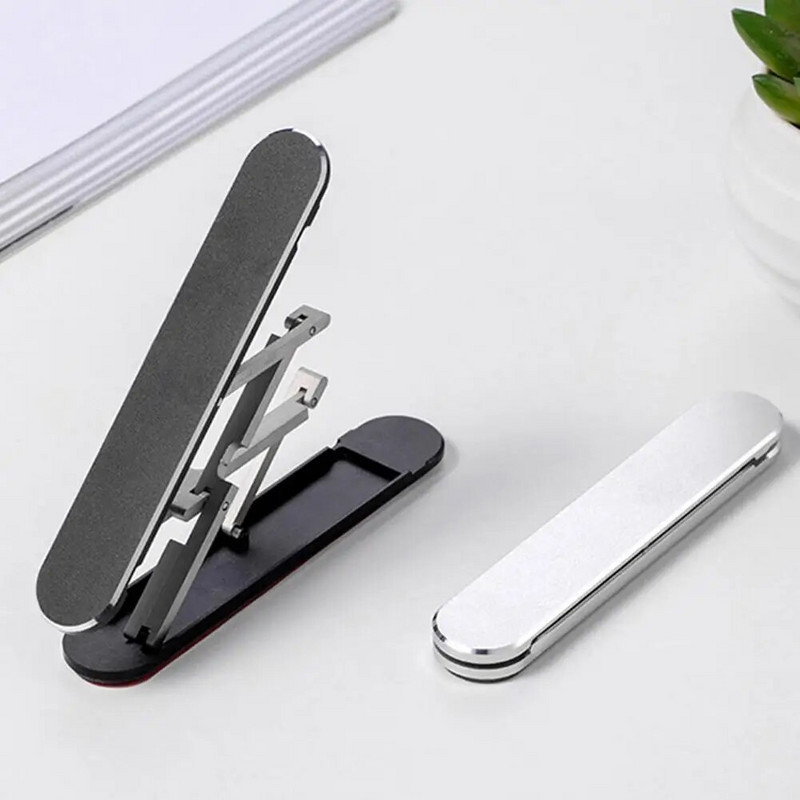 Regulējams salokāms atbalsta statīvs mini planšetdators spēlēm, alumīnija sakausējuma stabils planšetdatora statīvs, salokāms pret slīdēšanu
