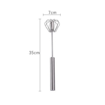 10/12/14 colių pusiau automatinis nerūdijančio plieno kiaušinių plaktuvas, rankinis sukamas plakiklis grietinėlės maišyklės maišytuvas Virtuvės kepimo priedai