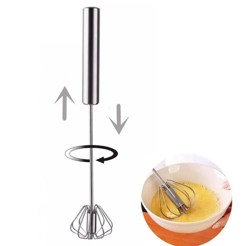 10/12/14 colių pusiau automatinis nerūdijančio plieno kiaušinių plaktuvas, rankinis sukamas plakiklis grietinėlės maišyklės maišytuvas Virtuvės kepimo priedai