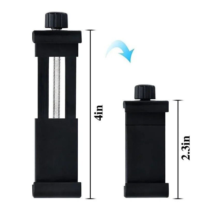 Spordikaamera kinnitused Statiivi muundurid Adapter Pööratav kinnitusadapteri kinnitus iphone Xiaomi Samsungi nutitelefoni statiivi jaoks