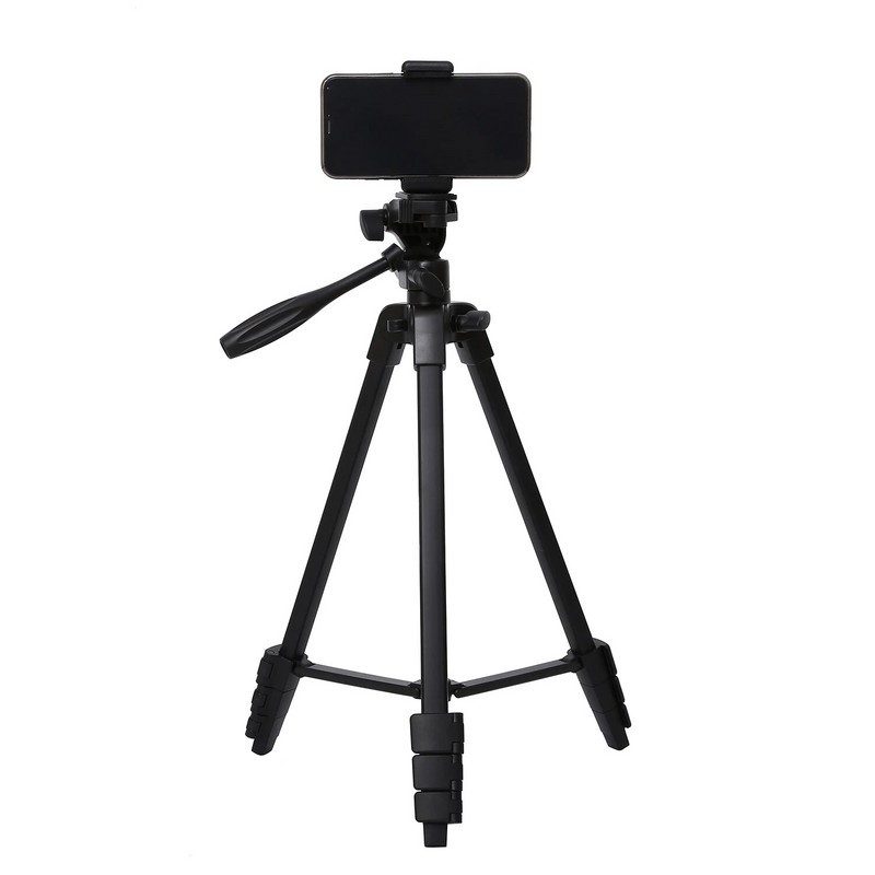 Professzionális alumínium mini állványok Bluetooth kamerával Állványállvány kamerás telefonhoz okostelefonhoz iphone Xiaomi Huawei Max 136CM