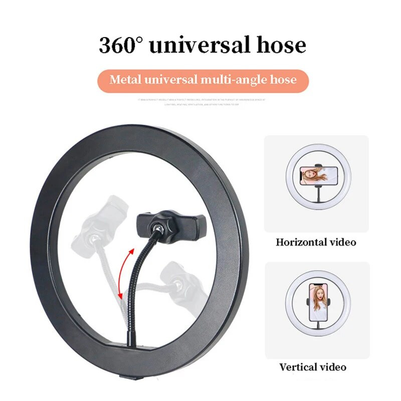 Kartartó fotóállvány mobiltelefon-tartóhoz Tartozékok gyűrűs lámpa fénykapcsával okostelefonos fényképezőgép szelfi stickhez