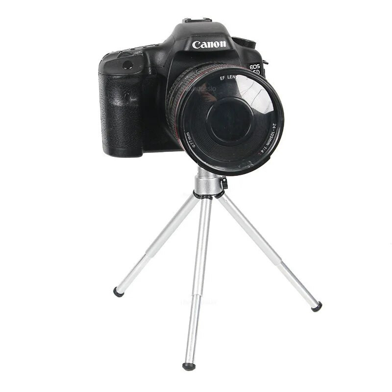 Mini lankstus trikojis 2 sekcijų stovo laikiklis projektoriui fotoaparatui aliuminio lydinio stalinis trikojis mobiliajam telefonui