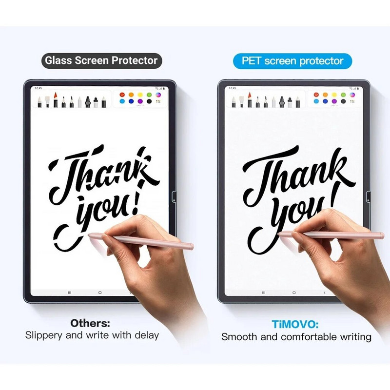 Kaip popierinės plėvelės apsauga, skirta Lenovo Xiaoxin Pad Pro 12,7 colio TB-731FC nepraleidžianti piešimo popierinė plėvelė, skirta Xiaoxin Tab P12 2023