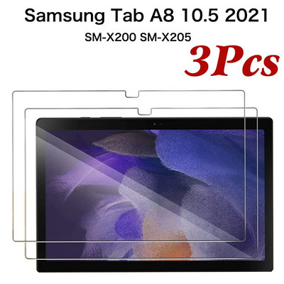Закалено стъкло за Samsung Tab A8 Glass 2021 10,5-инчов таблет 9H Tab A8 X200 X205 Защитно фолио Протектор на екрана TabA8 Glass