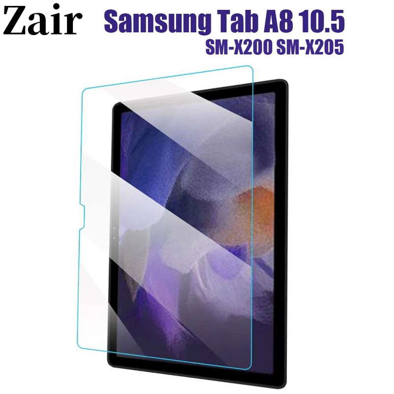Grūdintas stiklas, skirtas Samsung Tab A8 Glass 2021 10,5 colio planšetiniam kompiuteriui 9H Tab A8 X200 X205 apsauginė plėvelė ekrano apsauga TabA8 Glass