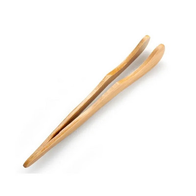 1 PC karštas išpardavimas medinis arbatos spaustukas Bambuko virtuvės salotos Maistas Skrudintuvas Pincetas Bekonas Cukrus Ledo Arbatos Indas Arbatos reikmenys