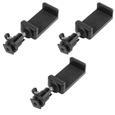 Τρίποδα προσαρμογέα ζεστού παπουτσιού με κεφαλή μπάλας με επαρκή αντοχή και ανθεκτικότητα Βάση στήριξης κλιπ τηλεφώνου 1/4 βίδα για κάμερα