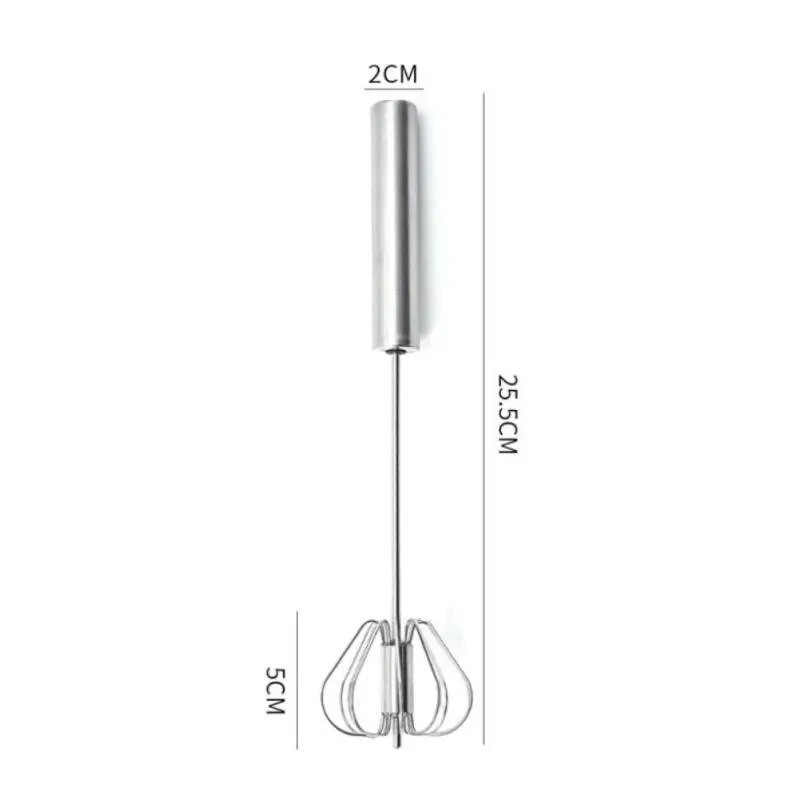 Οικιακό Ημιαυτόματο Αυγοδάρτη 304 από ανοξείδωτο ατσάλι Χειροκίνητος αναδευτήρας χειρός Αναδευτήρας Αυγών Εργαλεία Αυγών Κουζίνας