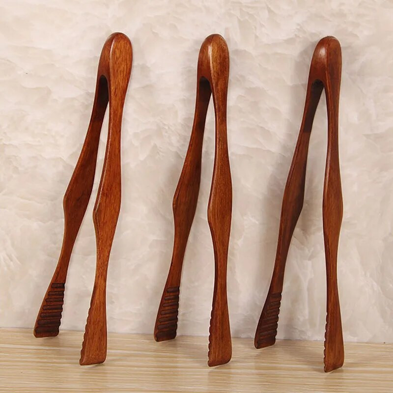 1 vnt. Medinės virtuvės žnyplės Maisto žnyplės Salotų patiekimas Kepsninės žnyplės Mėsos Duonos Skrudinukai Maisto segtukas Grilio spaustukas Virtuvės švediško stalo įrankiai Įrankiai