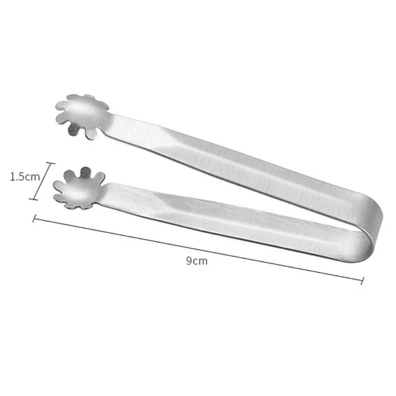 Kavos cukraus gnybtukas nerūdijančio plieno pincetas, mini spaustukas, cukraus aplankas, ledo spaustukas, arbatos spaustukas, virtuvės baro įrankių tiekimas