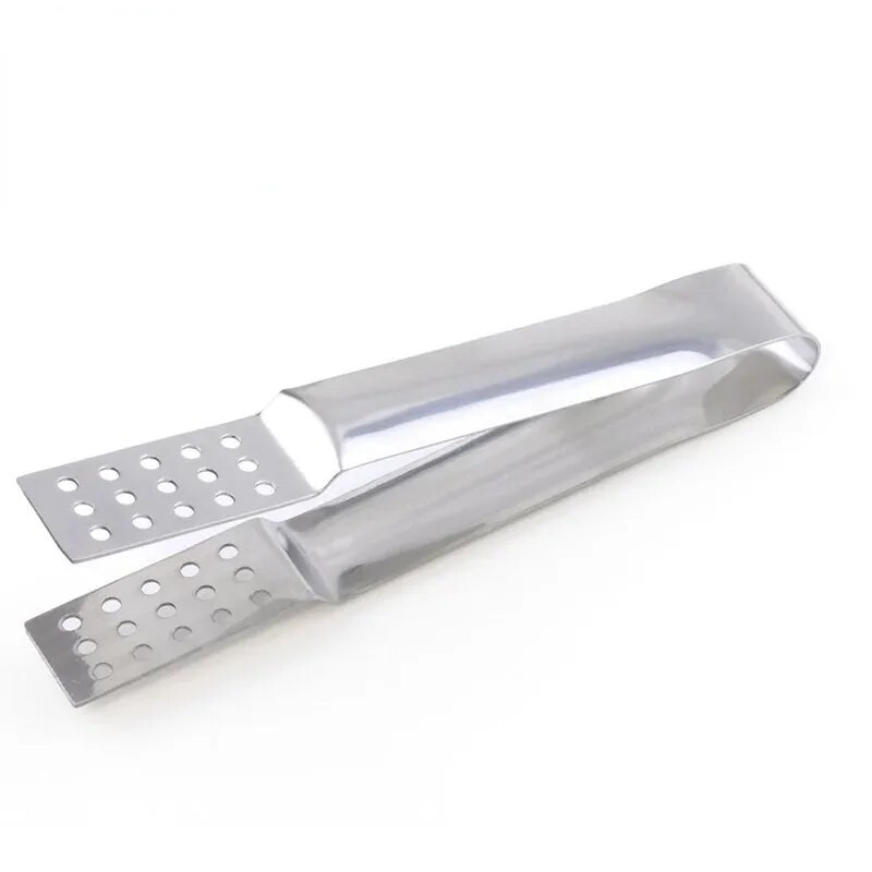 Mini cukraus spaustukas arbatos lapų sietelis Naujas daugkartinio naudojimo nerūdijančio plieno arbatos maišelio žnyplės arbatos maišelio spaustuko koštuvo laikiklis Virtuvės priedai