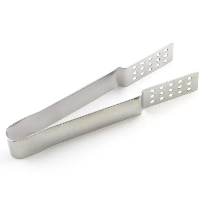 Mini cukraus spaustukas arbatos lapų sietelis Naujas daugkartinio naudojimo nerūdijančio plieno arbatos maišelio žnyplės arbatos maišelio spaustuko koštuvo laikiklis Virtuvės priedai