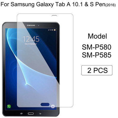 Planšetinis kompiuteris Grūdinto stiklo plėvelė, skirta Samsung Galaxy Tab A8 10,5" 2021 Proof Sprogimo prevencija Ekrano apsauga 2vnt SM-X200 X205