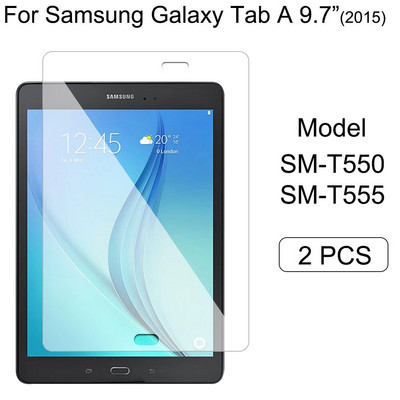 Planšetinis kompiuteris Grūdinto stiklo plėvelė, skirta Samsung Galaxy Tab A8 10,5" 2021 Proof Sprogimo prevencija Ekrano apsauga 2vnt SM-X200 X205