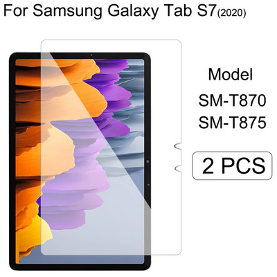 Planšetinis kompiuteris Grūdinto stiklo plėvelė, skirta Samsung Galaxy Tab A8 10,5" 2021 Proof Sprogimo prevencija Ekrano apsauga 2vnt SM-X200 X205