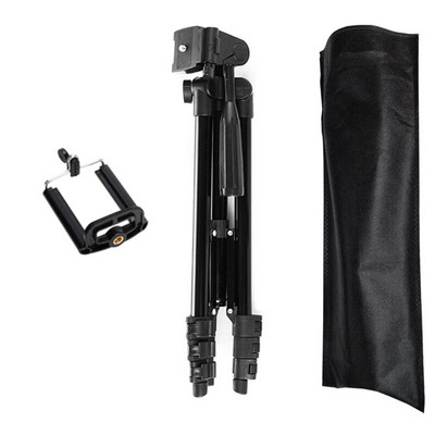 Išmaniojo telefono trikojis Mobiliojo telefono trikojis, skirtas telefonui Trikojis, skirtas mobiliajam telefonui, nešiojamasis stovo laikiklis, asmenukės paveikslėlis