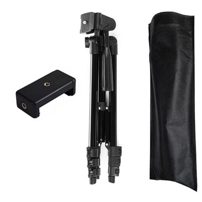 Išmaniojo telefono trikojis Mobiliojo telefono trikojis, skirtas telefonui Trikojis, skirtas mobiliajam telefonui, nešiojamasis stovo laikiklis, asmenukės paveikslėlis