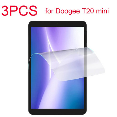 3vnt minkšta PET ekrano apsauga Doogee T10 T20 mini T10S T20S T30 pro 10.1`` /10.4`` 2022 tabletės apsauginė plėvelė