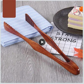 Bambuko kepimo virtuvės žnyplės Maisto kepsninės įrankis Salotos Šoninė kepsnys Duonos pyragas Medinis segtukas Namų virtuvės reikmenys