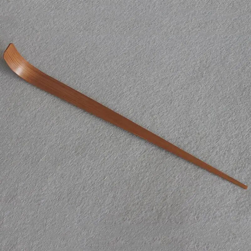 3 vnt bambuko medžio arbatos rinkinio priedai Subtilus arbatos gaminimo įrankių rinkinys Praktinis arbatos ceremonijos priedas Prašmatnus arbatos reikmenų vakarėlis