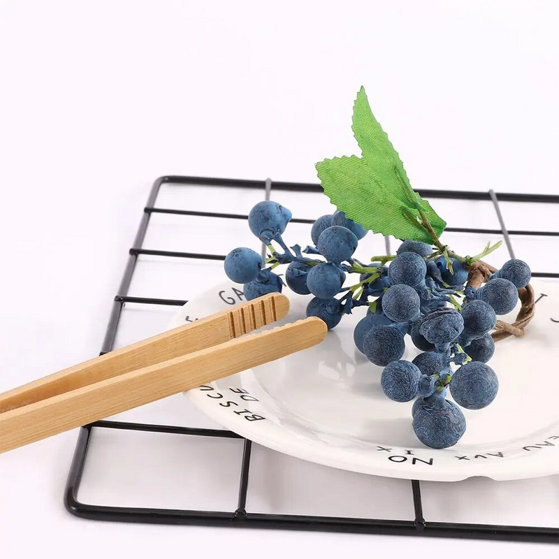 Maistiniai pyragaičiai 8 vnt. Bagel Cukrus Marinuoti agurkai Duona arbatos indas Skrudinukas Arbatos spaustukai Virimo įrankis Virtuvės skrudintuvo žnyplės