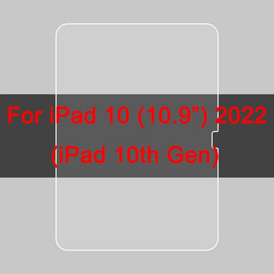 3 vnt. minkšta hidrogelio plėvelė, skirta iPad Air 5 10.9 10 kartos Mini 6 ekrano apsauga iPad 10.2 9th 8th 7th Pro 11 2022 2021 m.