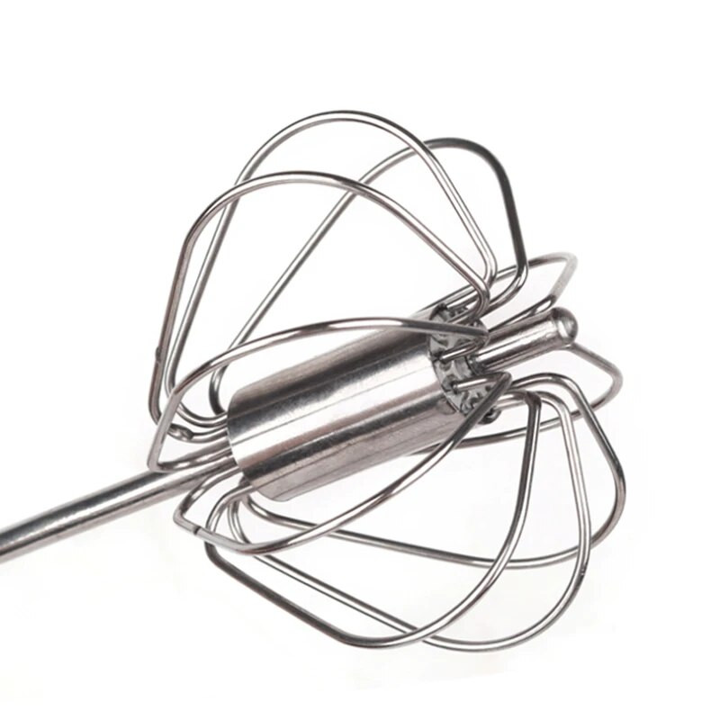Ημιαυτόματος Αυγοδάρτης, Ανοξείδωτο ατσάλι, Στυλ Πρέσσας Χεριού, Αναδευτήρας Κρέμας, Χειροκίνητος Μίξερ, Οικιακά Αξεσουάρ Κουζίνας Εργαλεία