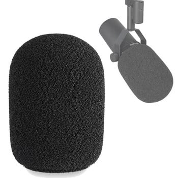 4Pcs филтър предно стъкло микрофон гъба покритие от пяна за SHURE PGA27 PGA 27 SM7B SM 7B смяна на микрофон гъба капак