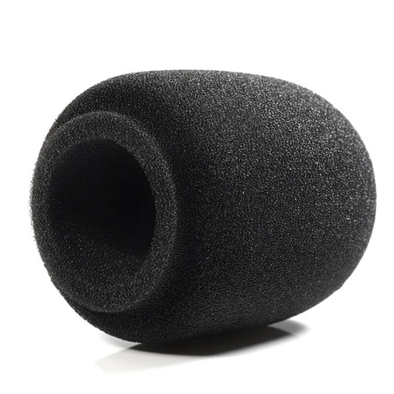 4 vnt filtro priekinio stiklo mikrofono kempinės putplasčio dangtelis, skirtas SHURE PGA27 PGA 27 SM7B SM 7B mikrofono pakaitinis kempinės dangtelis