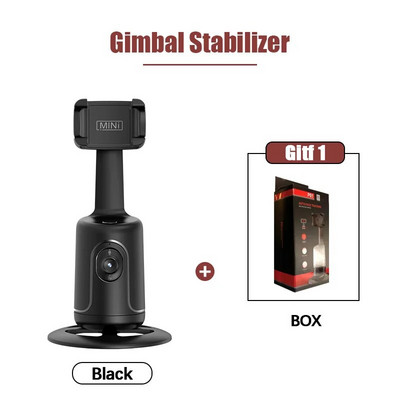 FANGTUOSI 2024 Νέα συνέχεια 360 περιστροφής Gimbal Stabilizer Monopod Desktop tracking gimbal For Tiktok live photography