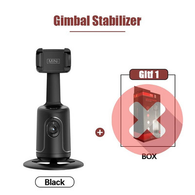 FANGTUOSI 2024 Νέα συνέχεια 360 περιστροφής Gimbal Stabilizer Monopod Desktop tracking gimbal For Tiktok live photography