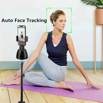 Auto Tracking Smart Shoot Robot Cameraman 360 Face Phone Holde Ai Shooting Gimbal Stabilizer Selfie Stick for Vlog Live Video