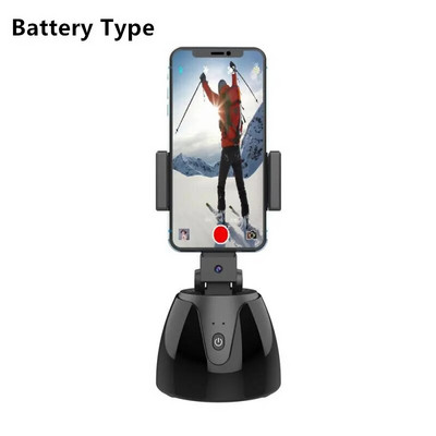 Auto Tracking Smart Shoot Robot Cameraman 360 Face Phone Holde Ai Shooting Gimbal Stabilizer Selfie Stick for Vlog Live Video