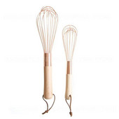 Multifunktsionaalne puidust käepidemega roostevabast terasest käsimuna kloppijad Rose Gold Mikser Köögi vidinad Munasegamisvispli Köögitarvikud