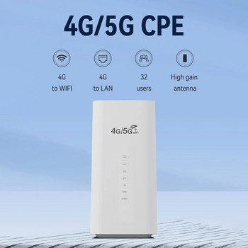 4G LTE WIFI Router 300Mbps 3LAN VPN CPE RJ45 με ενσωματωμένη υποδοχή κάρτας Sim για ασύρματο δρομολογητή μόντεμ δικτύου στο σπίτι
