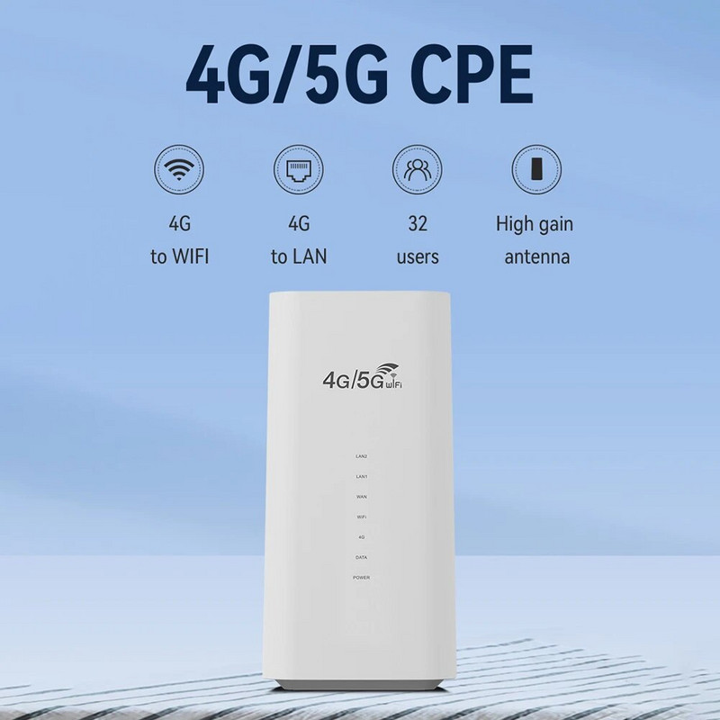 4G LTE WIFI maršrutizatorius 300Mbps 3LAN VPN CPE RJ45 su SIM kortelės lizdu, įmontuota antena, skirta namų biuro tinklo belaidžiam modemo kelvedžiui