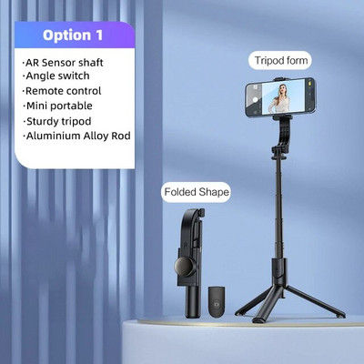 Stabilizator de cardan pentru telefon mobil, portabil pentru iPhone, Android, Stick pentru selfie, trepied, telefon mobil, cameră, telefon mobil portabil Guimbal