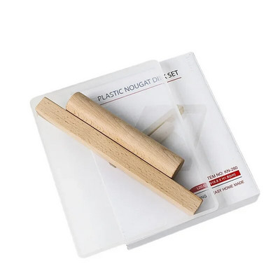 „Pasidaryk pats“ nugos padėklo rinkinys Medinis pjaustomas kočėlas, kepimo saldainiai, įrankiai Tortų dekoravimo įrankiai Nugos formelės saldumynams rinkinys