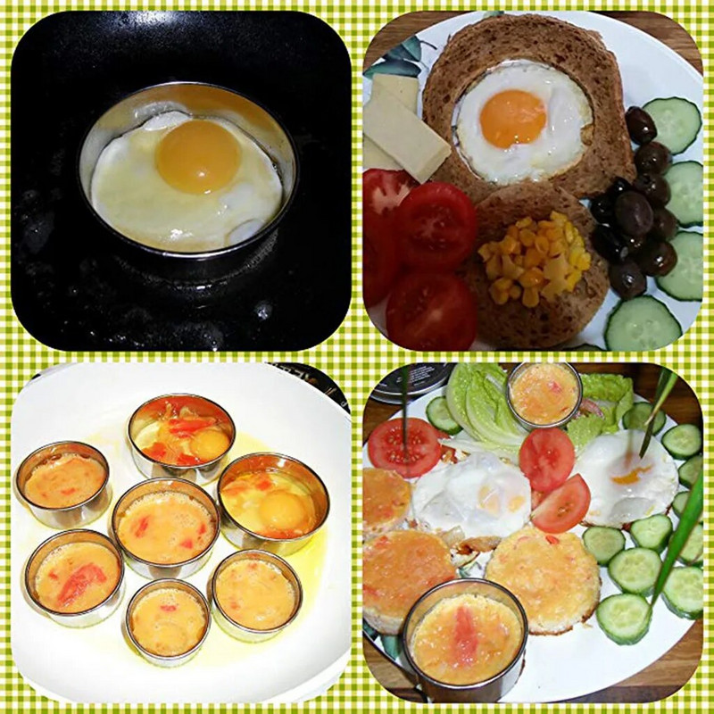 14 vnt. nerūdijančio plieno putėsių formelės, apvalios formos tešlos pjaustymo įrankis sausainiams, sausainių pjaustytuvams, apskritimams, konditerijos pjaustytuvams, pyragų kepimo formoms