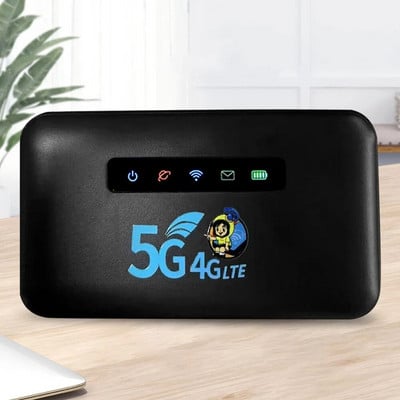 4G/5G мобилен WIFI рутер 150Mbps 4G LTE безжичен рутер със слот за SIM карта Преносим джобен MiFi модем Автомобилна мобилна Wifi Hotspot