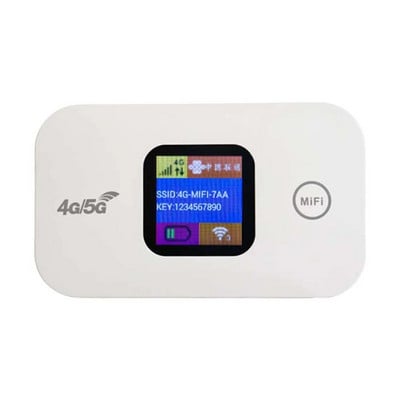 4G/5G мобилен WIFI рутер 150Mbps 4G LTE безжичен рутер със слот за SIM карта Преносим джобен MiFi модем Автомобилна мобилна Wifi Hotspot
