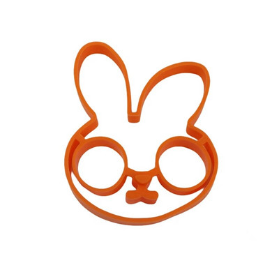 Mielas silikoninis kaukolės kiaušinio kepimo formos formos formavimo žiedas virtuvės gaminimo įrankis