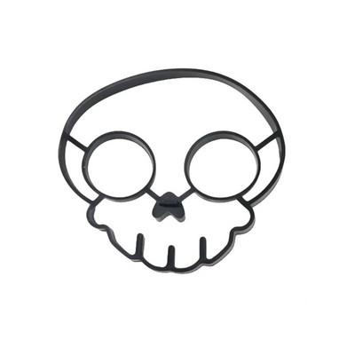 Mielas silikoninis kaukolės kiaušinio kepimo formos formos formavimo žiedas virtuvės gaminimo įrankis