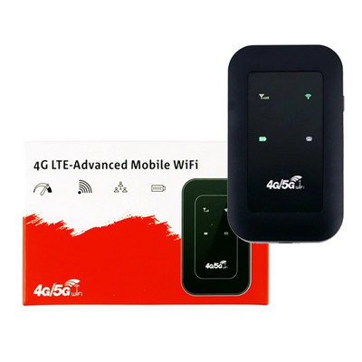 4G WiFi Router 150Mbps Ασύρματο ευρυζωνικό 2100mAh Φορητό φορητό hotspot με υποδοχή κάρτας Sim Ευρεία κάλυψη για ταξίδια σε εξωτερικό χώρο